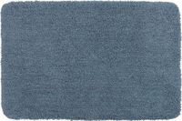 Wenko Badmat Mélange 55 X 65 Cm Polyester Blauw