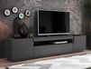 Mobistoxx EASTER Meuble tv-hifi 3 portes gris mat