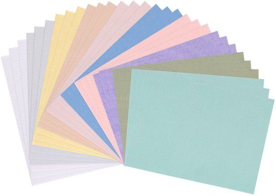 Vaessen Creative Vilt - A3 - 1 mm - 30 Vellen Hobbyvilt - 10 Pastelkleuren