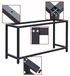 Établi Établi sous-structure - Cadre d'établi 50 x 150 x 80 cm - Réglable - Chargeable jusqu'à 250 kg