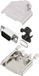 MH Connectors MHDTZK9-DM9P-K D-sub connecteur mâle 180 ° Nombre de pôles : 9 Goulot de soudure 1 pièce