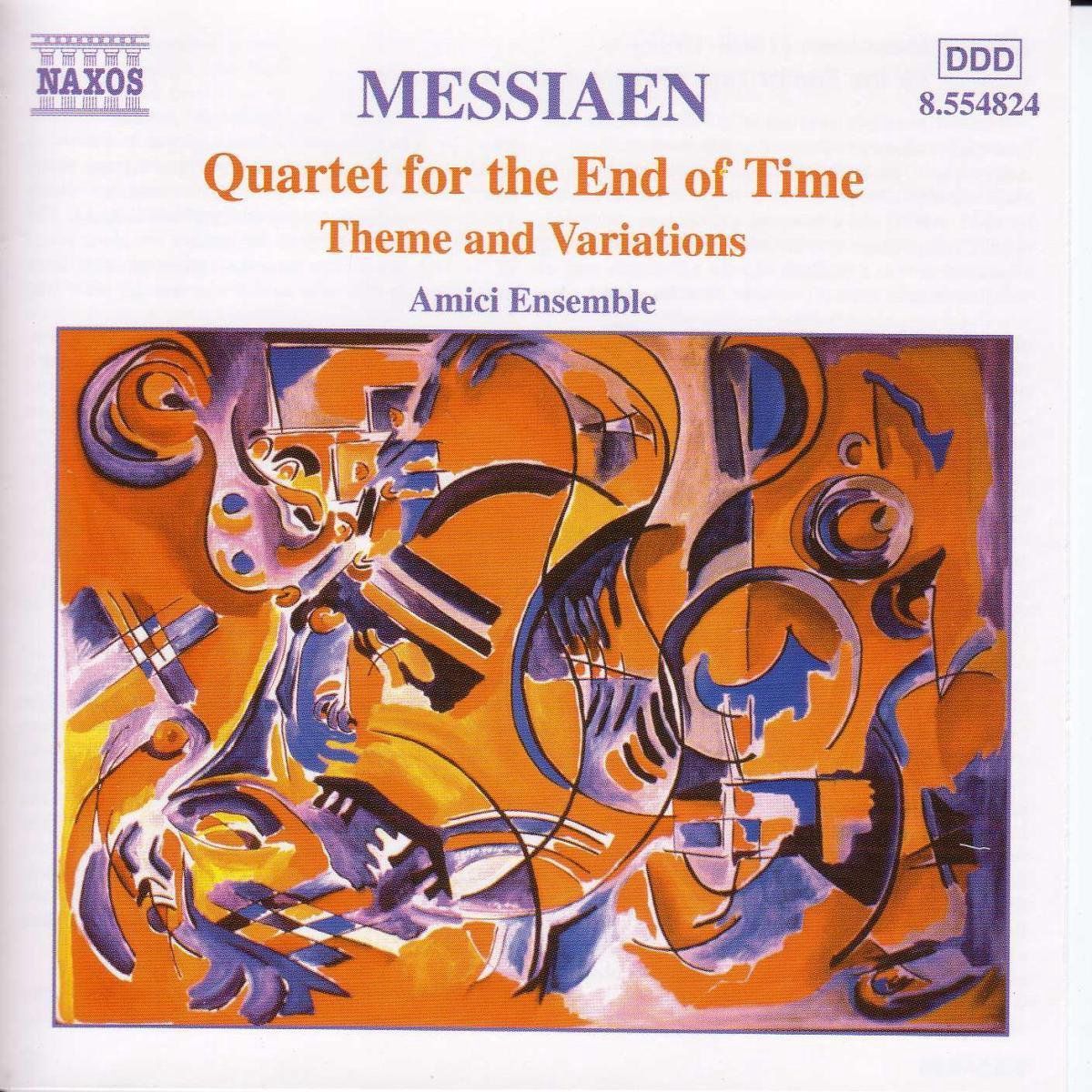 OUTHERE Messiaen Olivier Eugene Prospe: Quatuor 'pour La Fin Du Temps' - Theme Et Variations CD
