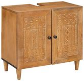 vidaXL Badkamerkast Lichtbruin Hout 62 x 33 x 58 cm