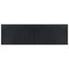VidaXL 376834 tapijt Bamboo, Polypropyleen (PP) Zwart