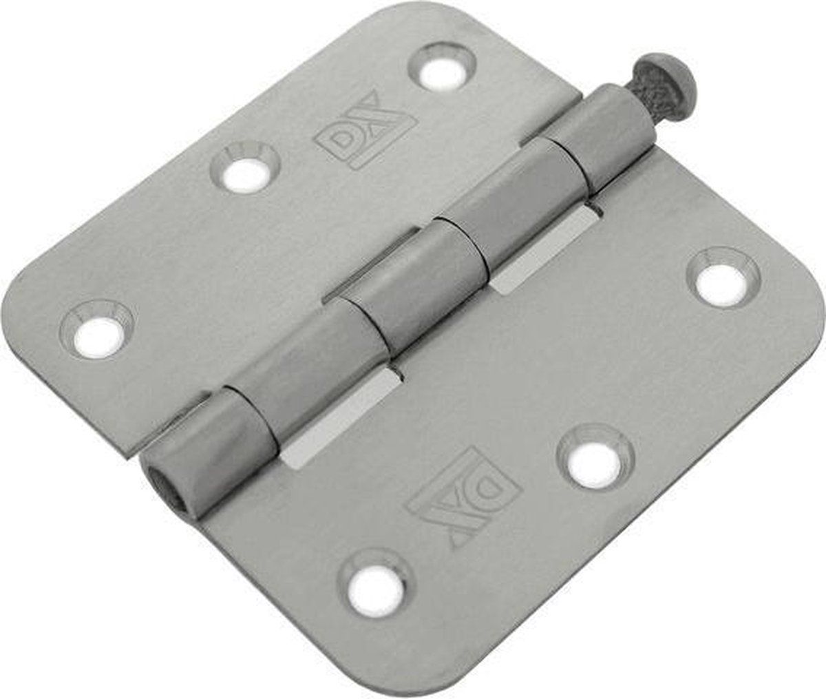 DX DX Scharnier Ongelagerd Rond RVS 76x76x2mm H367-76763003