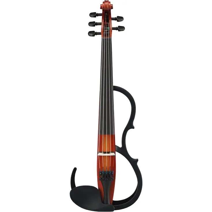 Yamaha SV-255 Brown Silent Violin Pro - 5-String Electric Violin