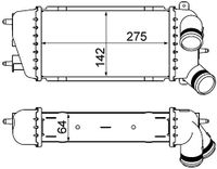 MAHLE CI 309 000S Laadluchtkoeler