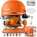 Princess friteuse à air chaud, 4,8 litres, 1500 watts, 6 programmes, orange