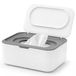 Romon Boîte à lingettes humides, gris, boîte à lingettes humides avec couvercle, distributeur pour nouveau-nés pour la maison, 19 x 13 x 7,8 cm
