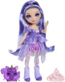 Rainbow High Rainbow Shimmers poupée de mode, violet, 27 cm, incluant paillettes