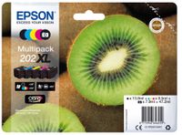 Epson 202XL Claria Premium Ink Multipack - Original - Black, Photo Black, Cyan, Magenta, Yellow
