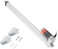 Merkloos / Sans marque Shanghai Sishun Technology Co., Ltd Heavy Duty Lineaire Actuator 12 V, 450 Mm, 150kg/1500 N, 5 Mm/S, Zilver