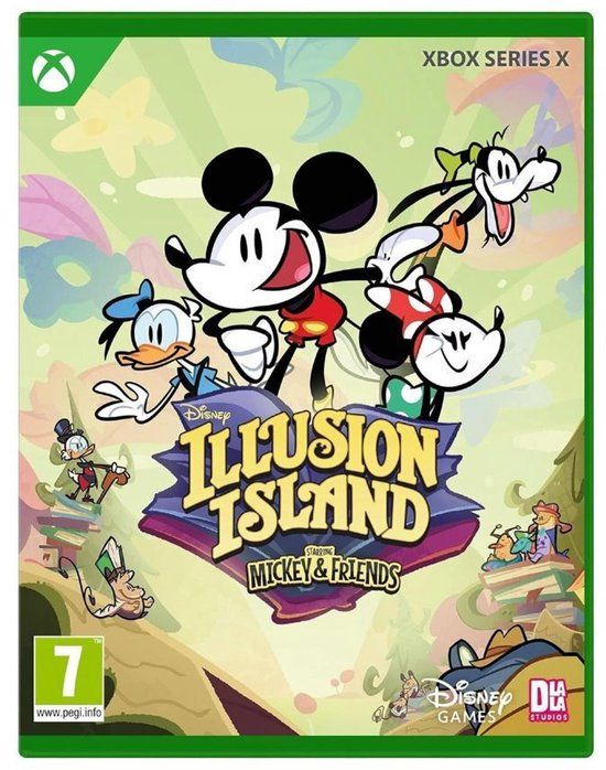 DLala Disney Illusion Island Starring Mickey & Friends Xbox Series X Game