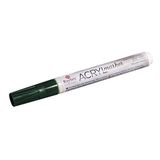 Rayher Acryl marker, ronde punt 2-4 mm, met ventiel, donkergroen