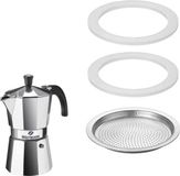 Westmark Silicone Ring Set 2 + Filter Voor Espresso Maker 6 Tassen Brasilia