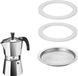 Westmark Silicone Ring Set 2 + Filter Voor Espresso Maker 6 Tassen Brasilia
