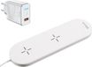 DrPhone Wicharge3 – 3-in-1 Draadloos Laadstation 10W – Wit