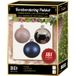 Bellatio Decorations Kerstballen Kerstballen pakket 181x zilver-lichtroze-blauw voor 210 cm boom - Kerstboomversiering