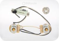 DiMarzio HSH Split Humbucker Bedrading voor Elektrische Gitaar | Gesoldeerd, installatieklare set van 5-weg schakelaar, 2 potmeters, uitgangsaansluiting (GW2110)