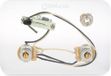 DiMarzio HSH Split Humbucker Bedrading voor Elektrische Gitaar | Gesoldeerd, installatieklare set van 5-weg schakelaar, 2 potmeters, uitgangsaansluiting (GW2110)
