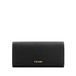 PICARD Leren portemonnee schoudertas Viora 1 Long Wallet Black zwart