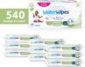 WaterWipes Lingettes pour le visage - 9 x 60 lingettes - 540 lingettes