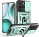 Techsuit Hoesje geschikt voor HONOR X8c - Camshield Back Cover - Groen