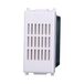 Beltoon brons 6A 230V compatibel plaat kleur wit EV1601 kit 1 stuk