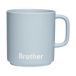 Design Letters Tasse Design Letters VIP avec poignée 25 cl Brother-light blue