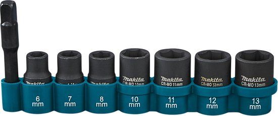 Makita E-12289 Verwisselbare koppen 1/4 8-delig