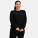 Bamboo Basics Lounge sweater Hailey - Zwart - S