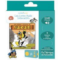 Lunii Interactief audioboek van Lunii voor Ma Fabrique à Histoires Les bandes à écouter de Yakari Franstalige Versie