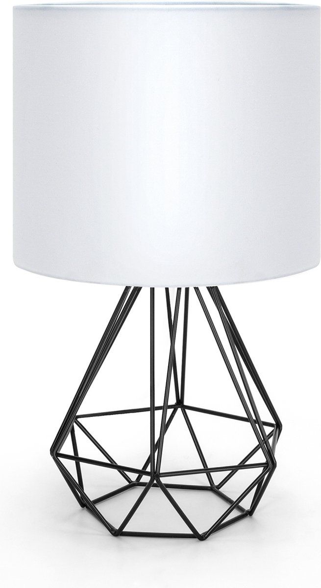 Aigostar 13XRK Tafellamp - E14 - Metaal - Wit