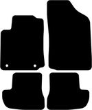 Kovvar Automatten "Basic" voor Citroën C2 2003-2009