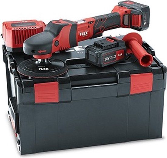 FLEX PE 150 Set | Accu roterende polijstmachine - 10,8 V