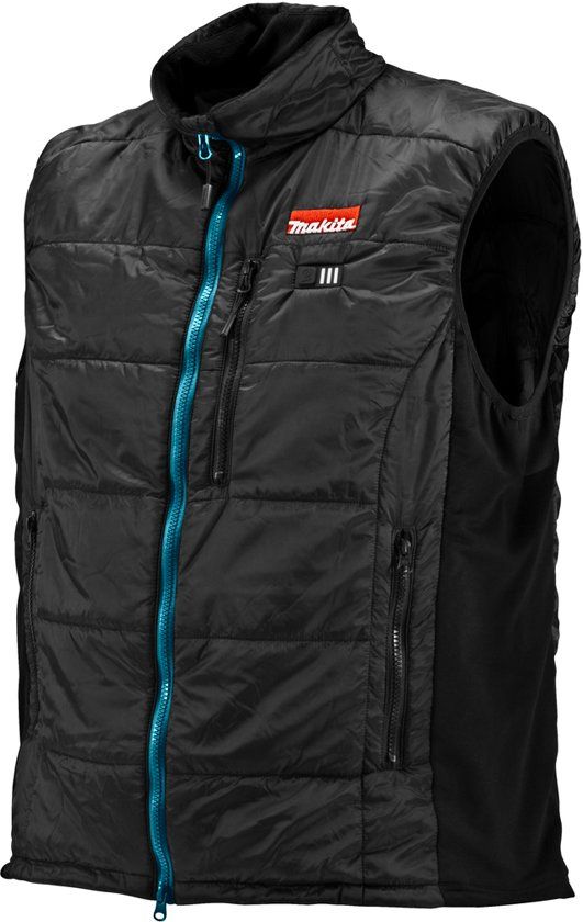 Makita CV101DZ Verwarmd Vest - 10.8V - Maat M - Zonder Accu's en Lader