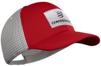 COMPRESSPORT Trucker 6P Cap Unisex Pompeian Red Polyester