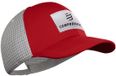 COMPRESSPORT Trucker 6P Cap Unisex Pompeian Red Polyester
