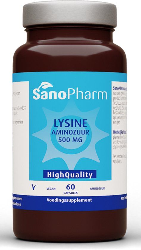 Sanopharm Lysine high quality 60 Capsules