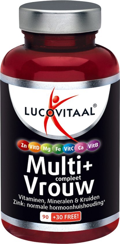 Lucovitaal Multi+ Compleet Vrouw Tabletten