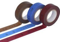 Classiky Set met 3 Masking Tape Washi nummers gesorteerd kleuren 15 mm x 15 m.