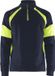 Blåkläder Sweatshirt met High Vis zones 3550-1158 - Marine/High Vis Geel - S