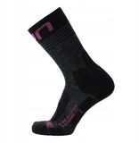 UYN Trekking One All Season Mid Sokken - Merino Wol, Zwart, Maat 40-42