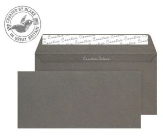 Blake Creative Colour 25225 envelop DL+ (114 x 229 mm) Grijs