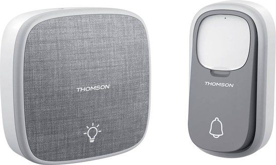 Thomson 513134 draadloze deurbel - Grijs