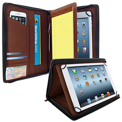 KHOMO Universele Tablet Padfolio / - / - / Zwart