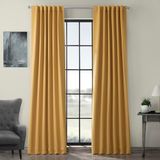 HPD Half Price Drapes Kamerverduisterende gordijnen 274 cm lang voor slaapkamer en woonkamer (1 paneel), 127 x 274, goudsbloem
