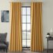 HPD Half Price Drapes Kamerverduisterende gordijnen 274 cm lang voor slaapkamer en woonkamer (1 paneel), 127 x 274, goudsbloem