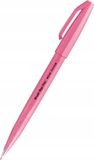 Pentel Brush Sign Fluorescent Rose Stylo calligraphique