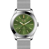 Ice Watch ICE steel - Silver green 024749 Horloge - Staal - Zilverkleurig - Ø 40 mm